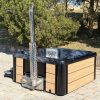 Spavio Acryl Hot Tub Model S mit Liege - Premium Set