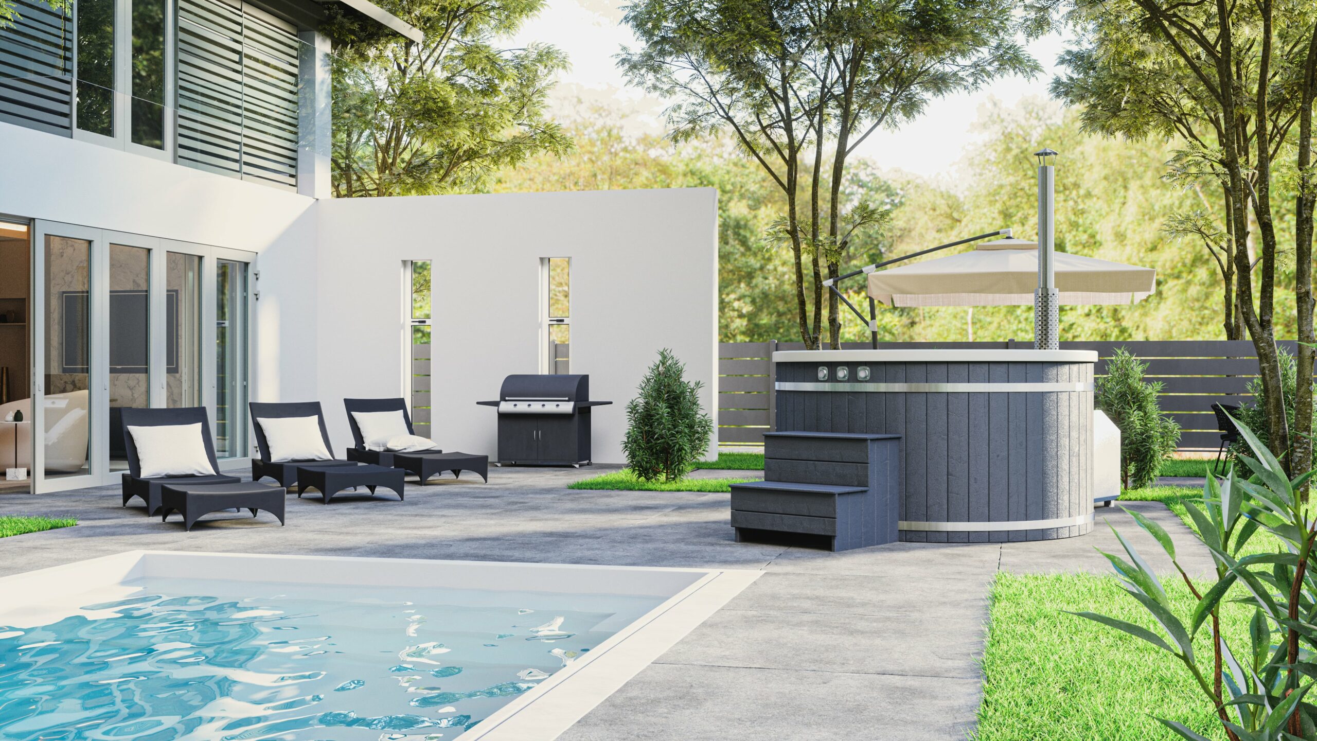 Hot Tub Acryl oder GFK? Wir erklären den Unterscheid