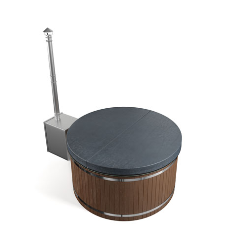 100mm isolierte Abdeckung Schwarz