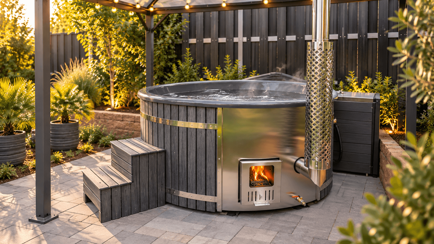 Spavio Acryl Hot Tub Model A - Aktionsmodell