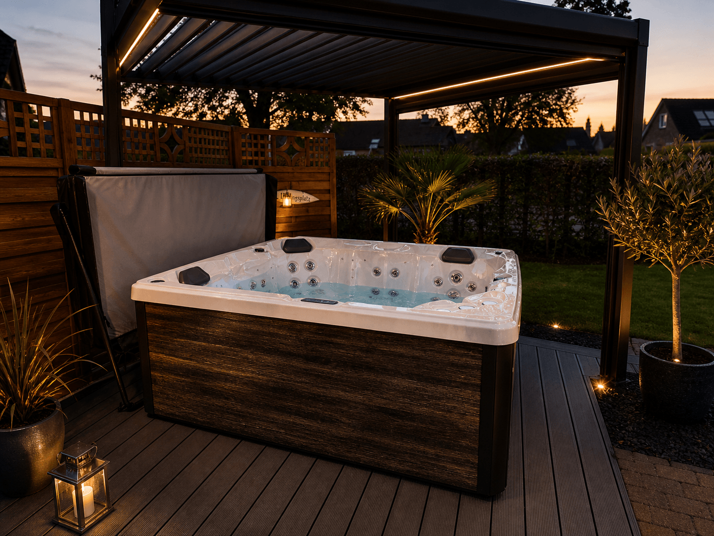 Flowspa Whirlpool Hot Tub Mailand – Bild 3