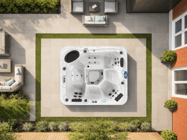 Flowspa Whirlpool Carna für 5 Personen | 1,95x1,95m